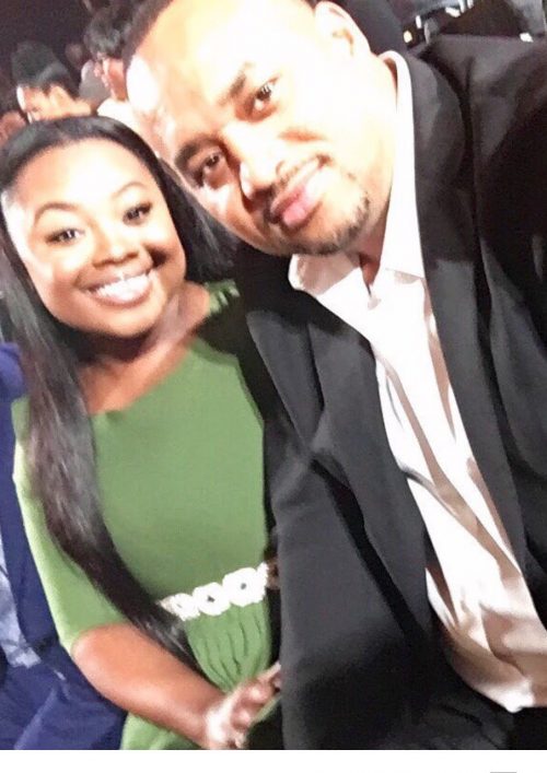 Jekalyn Carr and Dad