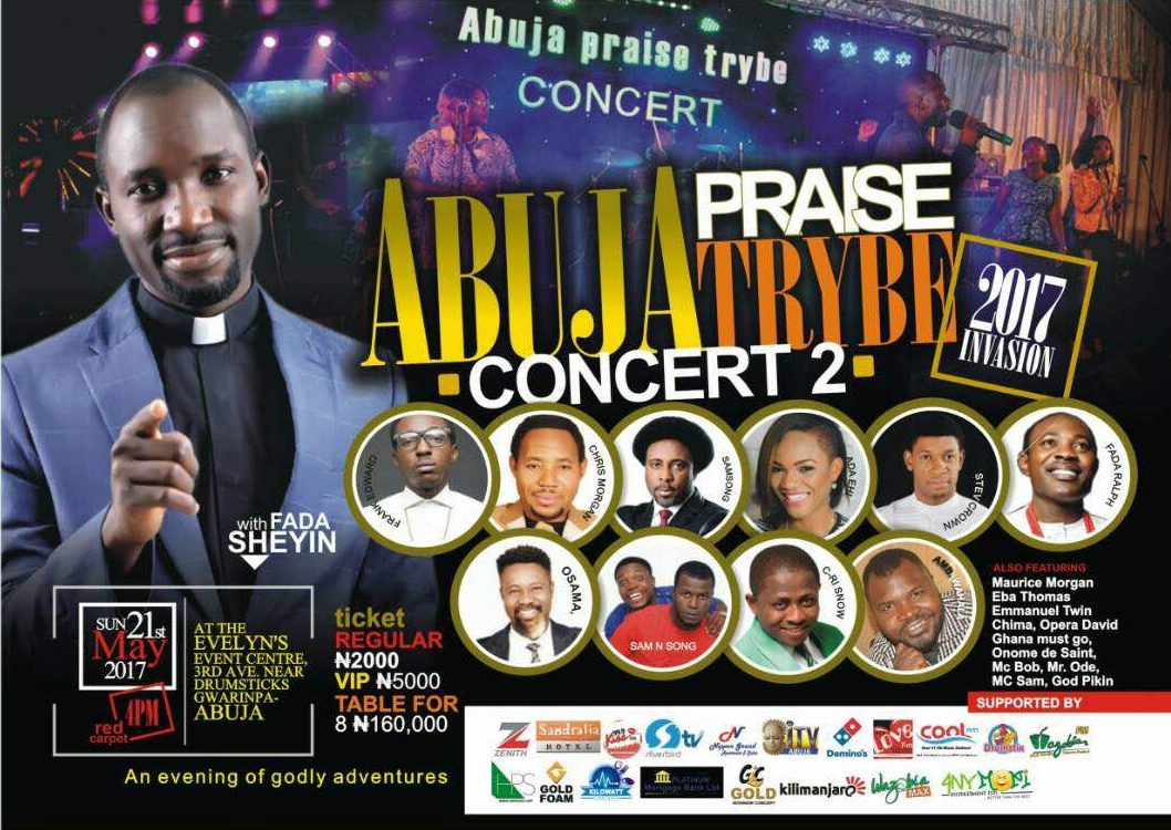 Abuja Praise Trybe Concert 2017 With Fada Sheyin