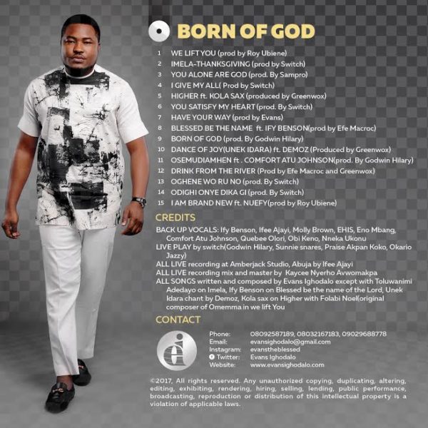 BORN OF GOD ALBUM