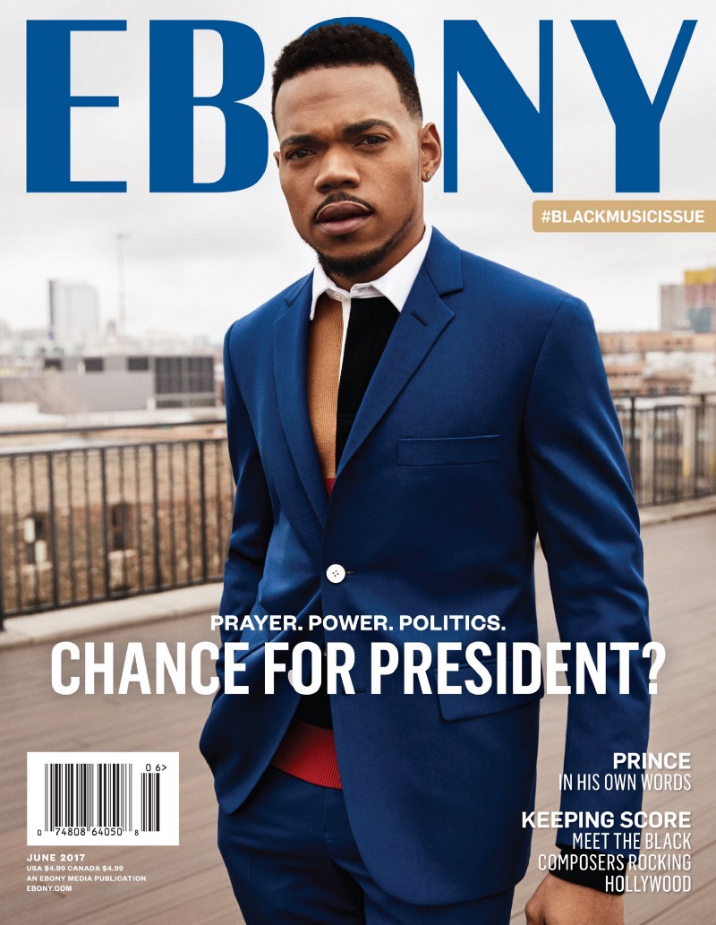 Chance the rapper Ebony magazine
