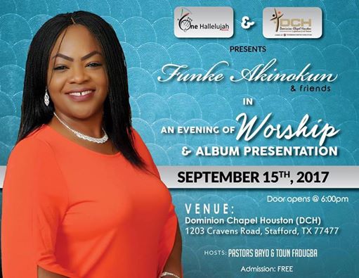 Funke Akinokun Album Presentation