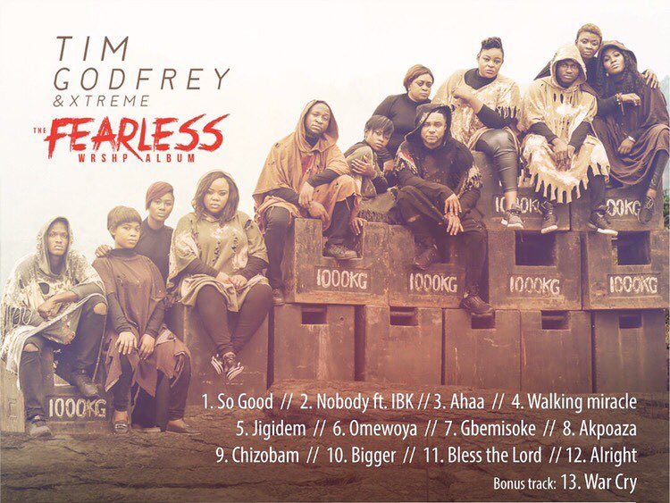 Tim Godfrey - Fearless Wrshp Album