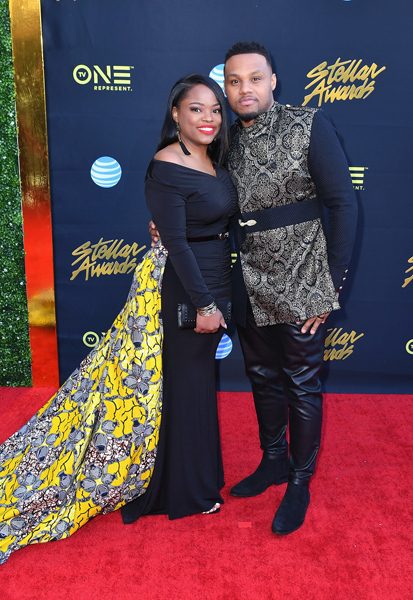 Todd-Dulaney-and-wife_StellarAwards2018