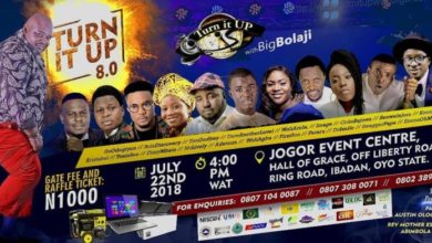 TURN IT UP WITH BIG BOLAJI - The 8th Edition