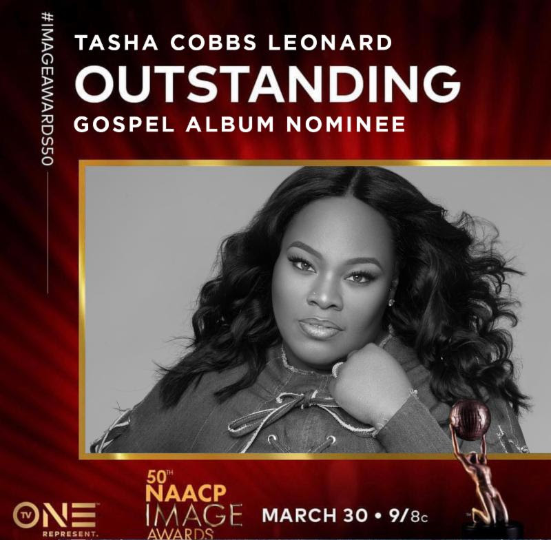 Tasha Cobbs Leonard NAACP Nomination
