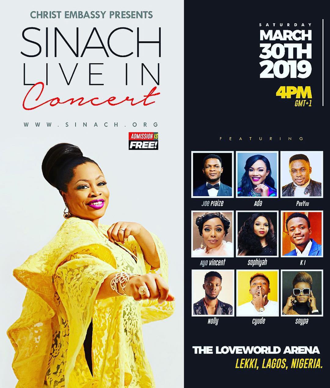 Sinach Live In Concert Lagos