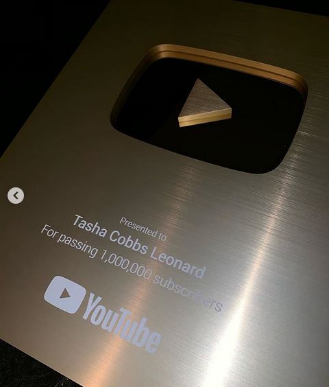 Tasha Cobbs_YouTube 1 Million Subscribers