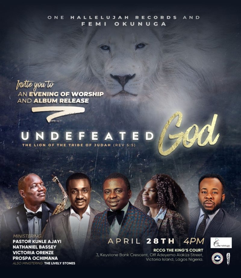 Undefeated God Album - Femi Okunuga