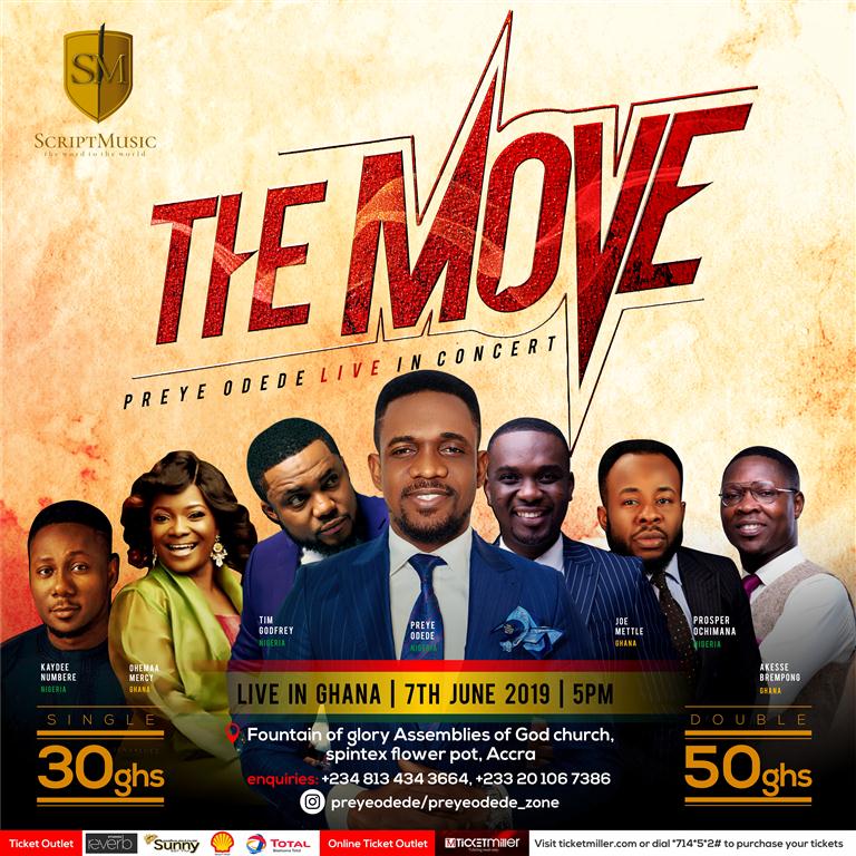 Preye Odede The Move Concert