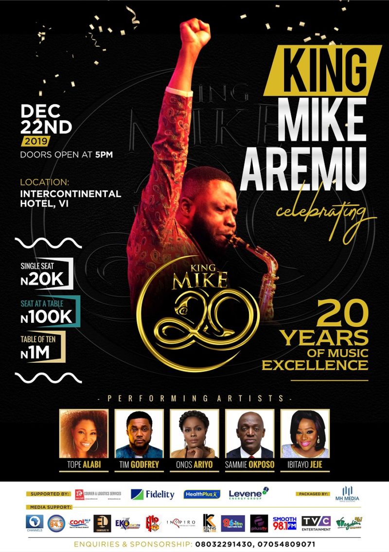 MIKE AREMU 20TH ANNIVERSARY CONCERT