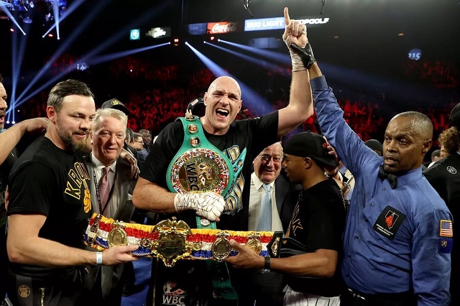 Tyson Fury Victory