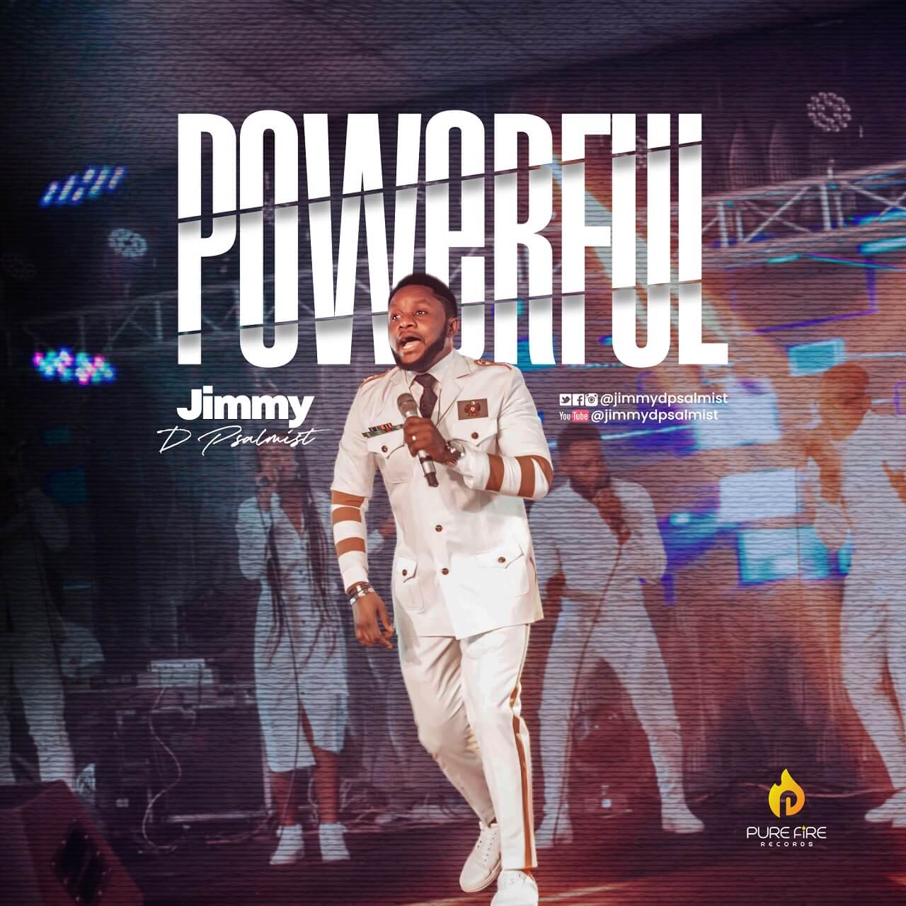 POWERFUL - JIMMY D PSALMIST (SONG ART)