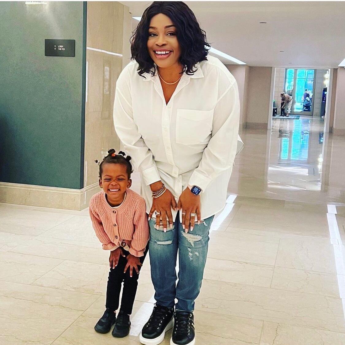 Sinach and Daughter