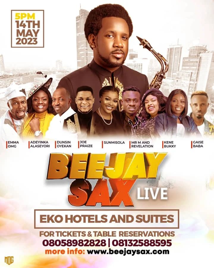 Beejay Sax Live 2023