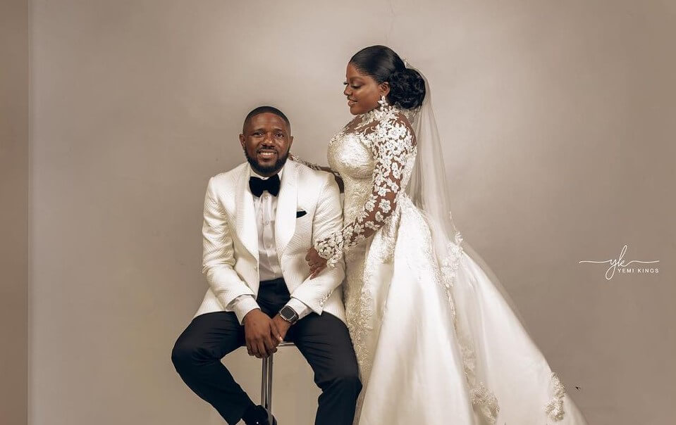 Sunmisola Agbebi and Yinka Okeleye White Wedding