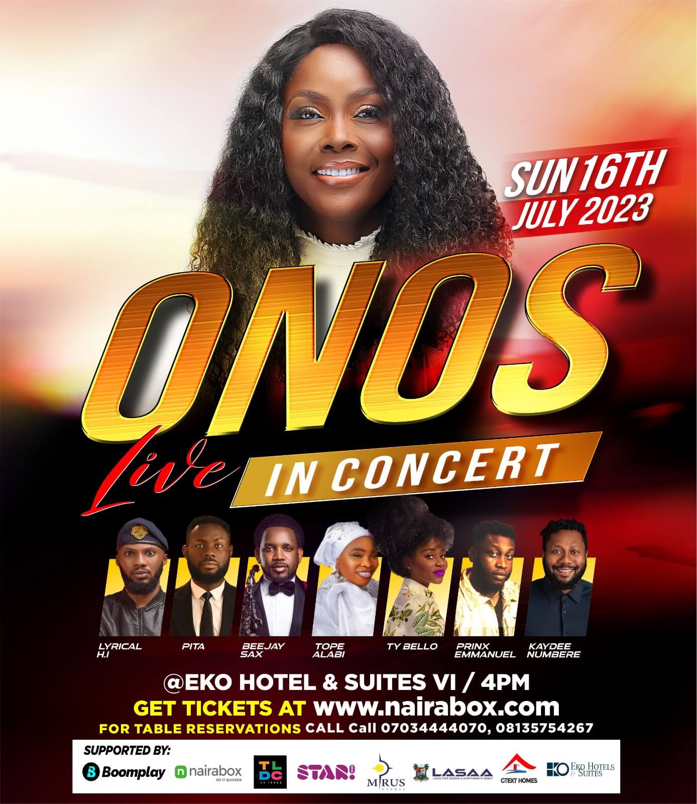 ONOS LIVE IN CONCERT